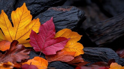 Autumn Landscape with Soft Muted Color Palette  Golden Hour Glow
