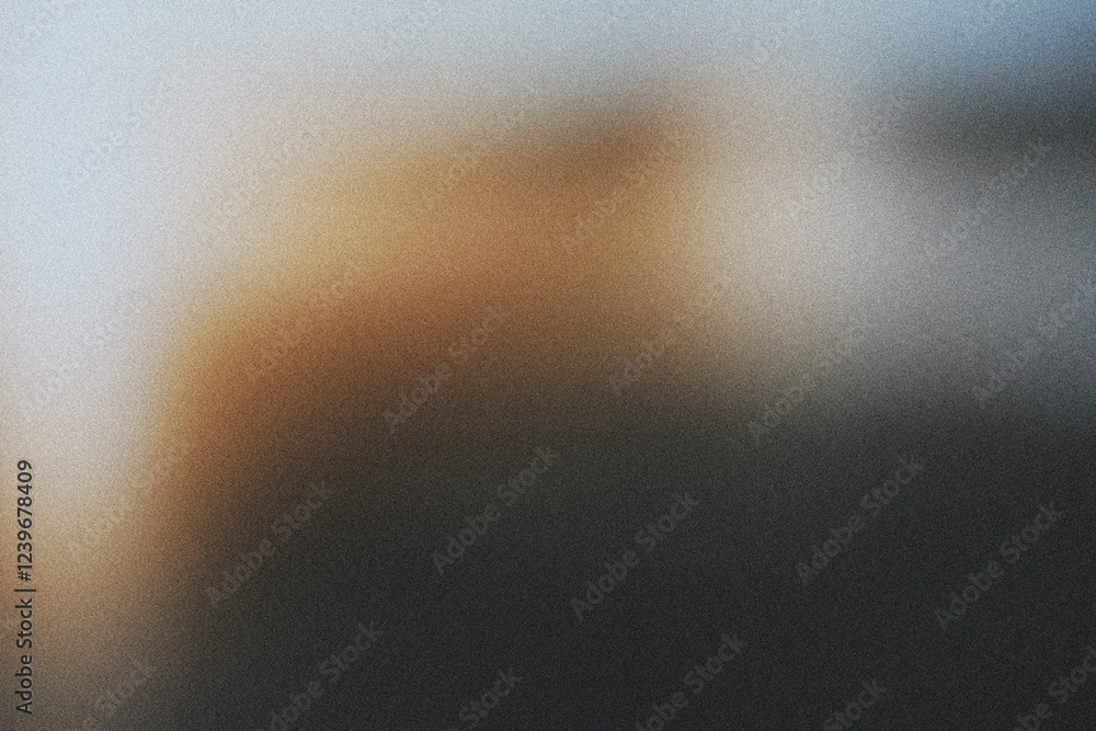 Poster blue and yellow soft blurred background with smooth gradient