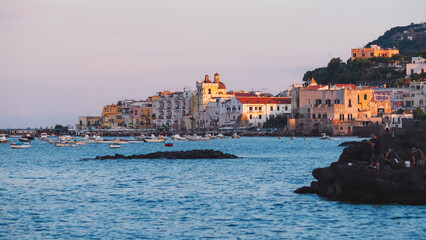 Dusk in Ischia 