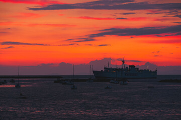 Dusk in Ischia 