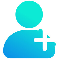 Fototapeta premium Add Account Icon
