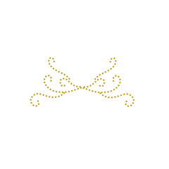 Wedding invitation decoration ornament design