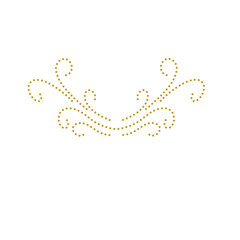 Wedding invitation decoration ornament design