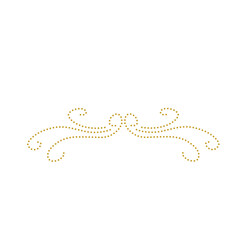 Wedding invitation decoration ornament design