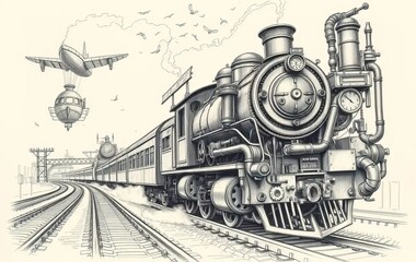 old locomotive