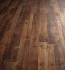 Distressed wooden floor with worn brown grunge texture ,  distressed,  rough,  brown
