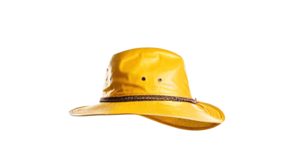 Yellow Rain Hat Waterproof Outdoor Sun Protection