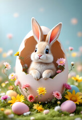holiday spring bunny