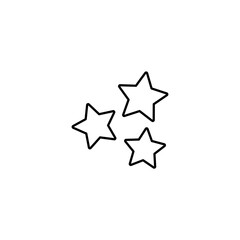 3 silver stars