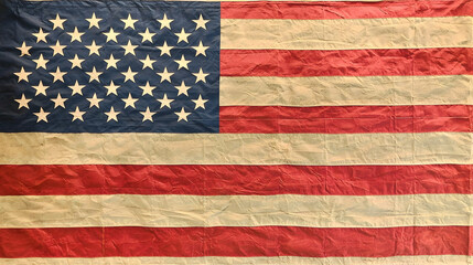 American flag background  celebration firework  on Happy independence day of USA America 4th July