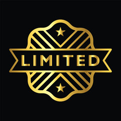 gold color limited rubber stamp ribbon vector icon sticker label minimalist design for digital and print projects
 Graphic Design Icons Making a Huge Impact on Visual Aesthetics