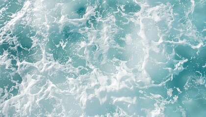 Obraz premium Ocean Water White Foam Texture Background