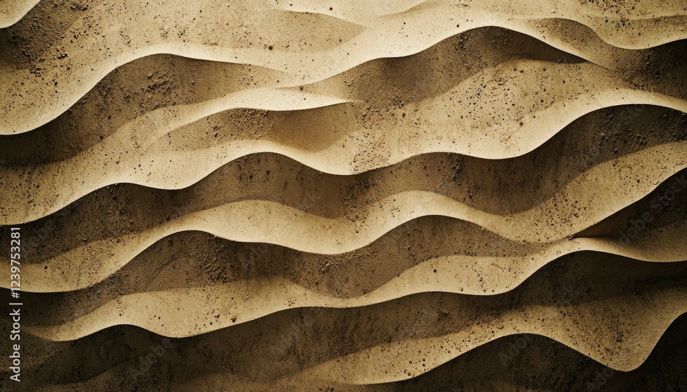 Poster Abstract Wave Pattern Textured Background