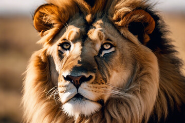 Fototapeta premium portrait of a lion