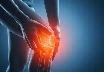 膝の痛み｜患部｜イラスト素材｜Knee pain | Affected area |  Illustration material