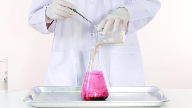 Colorful Foam Eruption Science Experiment