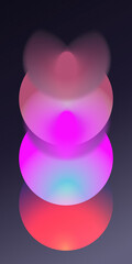 ABSTRACT CIRCULAR BLURY NOISE GRADIENT RETRO
