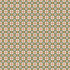 Nyonya Tiles Pastel Color Geometric Seamless Pattern