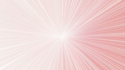 Abstract Pink and White Radiating Lines Design