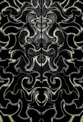 Modern futuristic pattern. dynamic background. Fractal artwork for creative graphic design