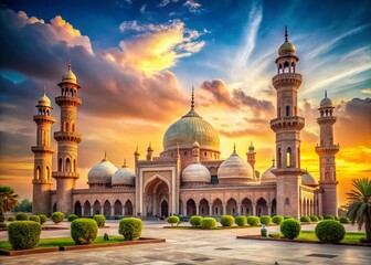 Majestic Mosque Captures the Essence of Ancient Architecture