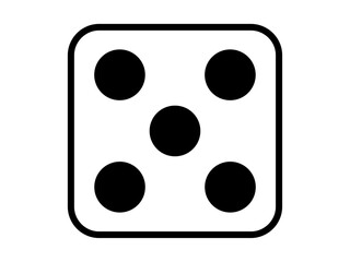 サイコロの五の目