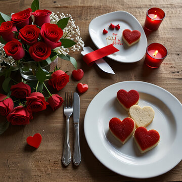 Comida San Valent&iacute;n