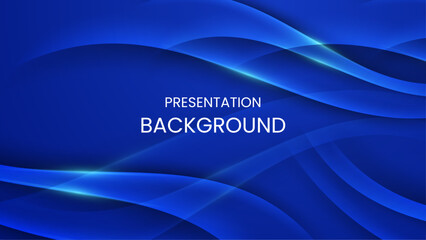 modern blue abstract gradient background for presentations business project and social media