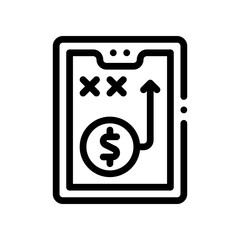 budgeting line icon