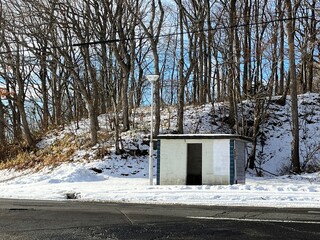 バス停, 田舎, 日本, bus stop, in the countryside, Japan,