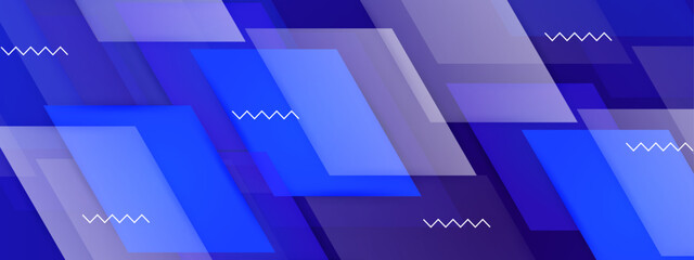 minimalist blue geometric background for creative banner websites and ads