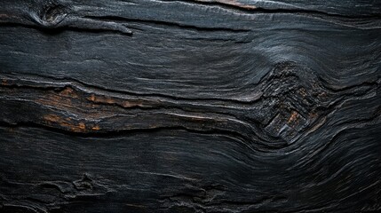 Dark Textured Wooden Background with Unique Grain Patterns and Rich Tonal Variations Ideal for Rustic and Modern Design Themes