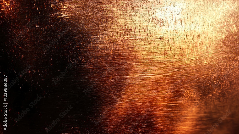 Poster textured copper background with warm tones, abstract metallic surface, perfect for design projects a