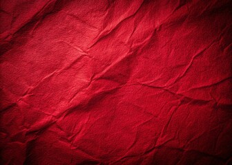 Red Paper Texture Background - Low Light Photography Stock Photo