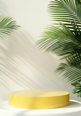 Fototapeta premium podium with for product presentation design