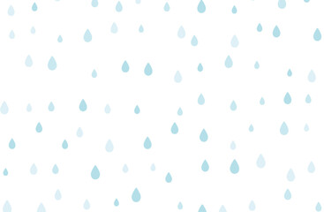 カラフルな雨の背景素材
