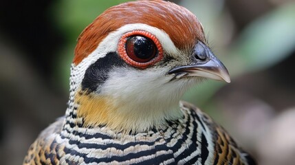 A close-up photograph of a bird with distinctive markings and plumage.