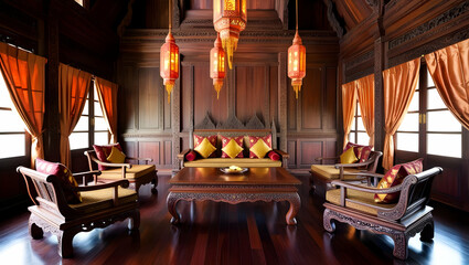 Traditional Luxurious Living Room
