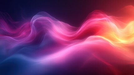 Obraz premium Abstract Purple and Pink Gradient Design with Light and Movement