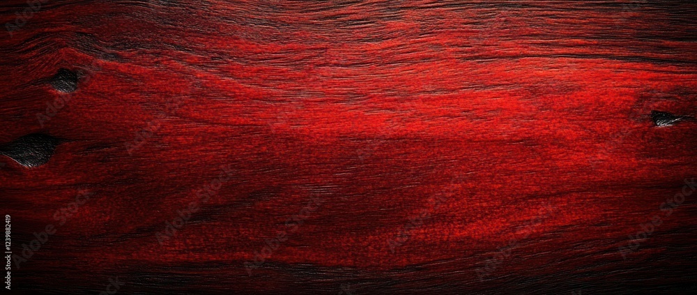 Poster textured red wood plank ambient background with grain patterns for minimalist design