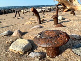 Shipwreck on the Beach