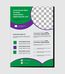 Modern Creative and Clean flyer design template