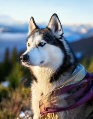 A vibrant portrayal of animals, from domestic pets like cats and dogs to majestic wildlife like lions, elephants, and monkeys.