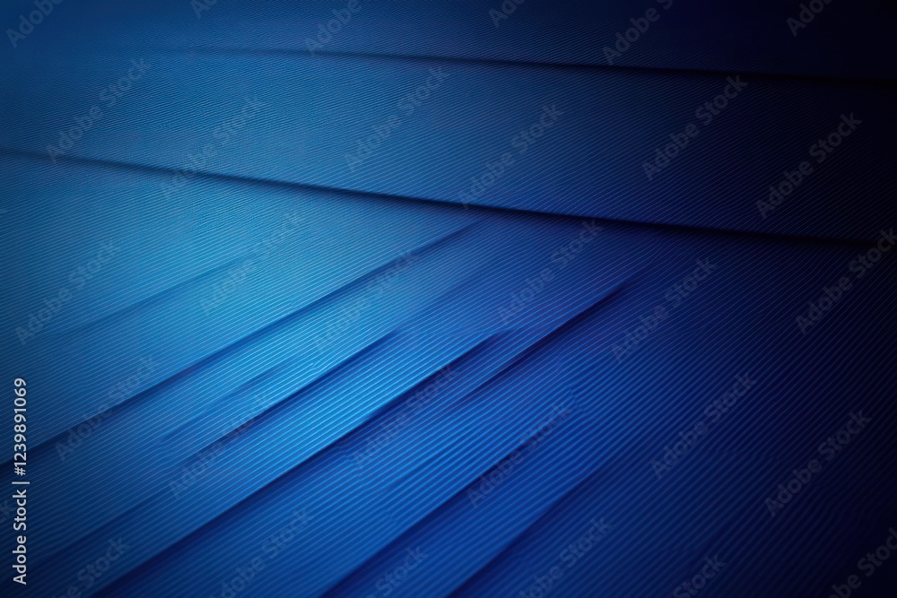 Poster deep blue gradient background minimalist texture abstract design