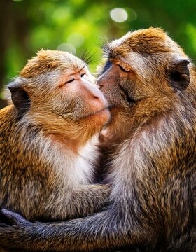 A vibrant portrayal of animals, from domestic pets like cats and dogs to majestic wildlife like lions, elephants, and monkeys.