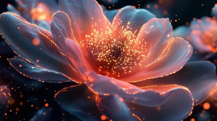 Light and shadow petals