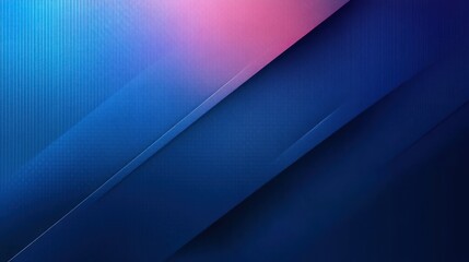 Abstract Gradient Blue Lines Composition with Glowing Highlights