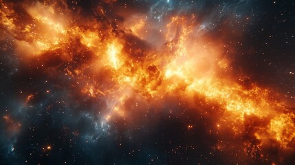 Fototapeta premium Cosmic Furnace