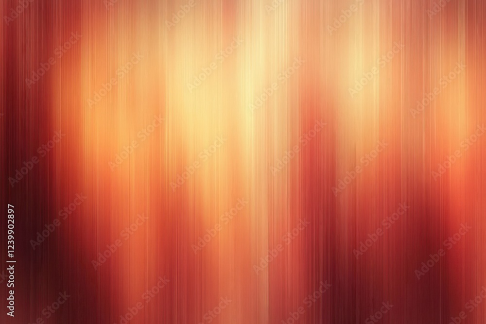 Poster warm orange abstract blurred background with vertical lines and gradients