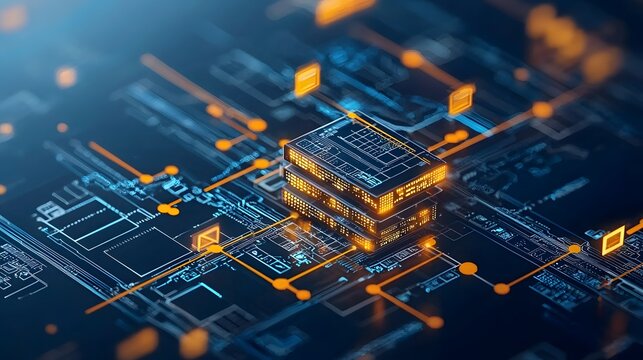 Cybersecurity Fintech KYC System Preventing Identity Theft and Financial Fraud  Advanced digital technology and algorithms safeguarding financial transactions and personal data